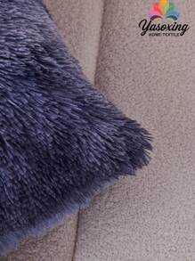 1 Stück marineblauer Batik Plüschkissenbezug ohne Füllung, moderner Flanell dekorativer Überwurf Kissenbezug mit Reißverschluss für Zuhause, für Sofa, Wohnzimmer Heimdekoration, Bettwäsche, Sofakissenbezüge [ohne Kisseneinsatz], für den täglichen Gebrauch geeignet, hochwertiges minimalistisches Design, Wohnzimmer, Schlafzimmer, kleines Auto