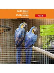 ARISE - Malla de Alambre Galvanizado 6MM-13MM – Resistente y Duradera, Ideal para Protección y Cercados de Conejos, Cobayas, Pollos y Pequeños Animales | Antióxido y Fácil de Manipular - Plateado - Ver 6