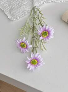 1 قطعة من زهور الكوزموس الصناعية للمس الحقيقي - ديكور منزلي فاخر وبوهيمي بطول 17 بوصة ، زنابق اصطناعية لتنسيق طاولة القهوة ، ديكور منزلي مثالي ، ترتيب زهري لا يتلاشى ، هدية ديكورية مميزة