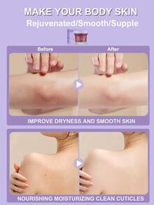 Beauty Host 蓝莓身体磨砂膏 130g，身体护肤滋养改善干燥，沐浴露去角质滋润身体皮肤面部、手部、足部 - 藍莓 - 查看 2