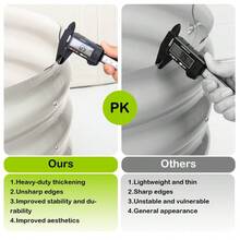 Oval Raised Garden Bed, 2 Pcs Galvanized Raised Beds For Outdoor, Planter Raised Boxes With Open-Ended Base,Large Metal Raised Planter Beds For Vegetables,Flowers,Tool-Free Assembly - 4.5*2*1.5FT-Màu be - Xem 5