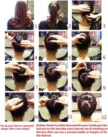 20" Lot Of Hairnets Invisible Elastic Edge Mesh 50cm Reusable Hair Nets (Light Brwon 10pcs)