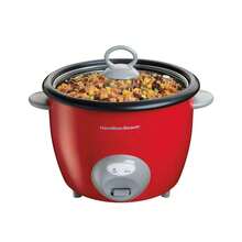 Arrocera Mediana Hamilton Beach Para 20 Tazas 37538N-ROJA - Tipo de Enchufe B USA (110-127V) - Ver 1