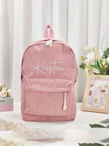 Personalized Children's Backpack, Embroidered Name Backpack, Customized Toddler Backpack, Back To School, Kids Backpack, Children Gift,Multi-Functional,Ornamental,Letter,Stylish,Modern,Colorful,Cute,Adorable,Casual,Custom,Personalised,Unique,Customized,Ideal Gifts For Him,Ideal Gifts For Her