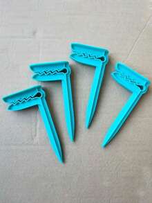 8 Stücke Strandtuchklammern für den Außenbereich, halten Handtücher und Bettwäsche sicher, Plastik-Sicherheitsclip-Halter für Strand und Camping, multifunktionaler Handtuch- und Picknickmatte-Halter, windundurchlässiges Outdoor-Zubehör mit starkem Griff für Camping- und Strandausflüge