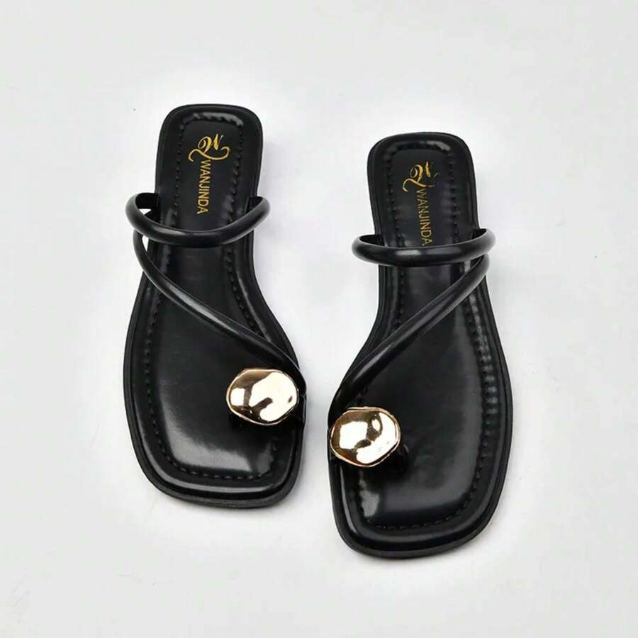 Sandalias de mujer, zapatos de lujo para mujer, chanclas, sandalias para caminar para mujer, pantuflas de mujer, pantuflas de casa, calzado de verano