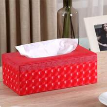 Chinesischer Stil Taschentuchbox, edle PU-Papier Schubladenbox, kreative Holzschubladenbox in verschiedenen Größen, geeignet für Tischdekoration und Aufbewahrung in Geschäftshotels, Restaurants, Karaoke-Bars, als Hauseinweihungsgeschenk, Werbemittel usw.