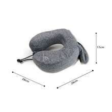 Pillo de viaje ergonómico para dormir - Blanco - Ver 1