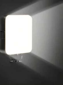 Luz de selfie para teléfono móvil, luz de relleno fotográfica multifuncional, selfie portátil de mano, luz de relleno LED de cámara réflex de objetivo único para teléfonos móviles, fotografía en vivo y luz de bolsillo cuadrada para belleza, adecuada para teléfonos móviles, iPads, cámaras, portátiles, maquillaje, fotografía, vlog, selfies, fotos de fiesta, luz de relleno fotográfico al aire libre, regalo de cumpleaños, regalo de graduación - luz blanca - Ver 6