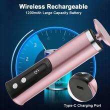 6-Speed Adjustable Peeling Callus Removal Polishing Manicure 2-In-1 Electric Foot Callus Remover Heels Remove Dead Skin Pedicure Tools Wireless Foot Care File Cuticle Callus Remover Machine Feet Grinder USB Rechargeable Foot Heel Care Tool With Replacement Sandpaper