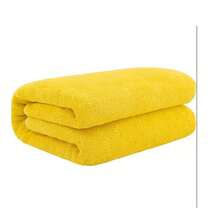 Kit 2 Plain Blankets For Couples In Microfiber 1.80 X 2.00 - Beauty & Comfort - KIT 2 YELLOW - View 2