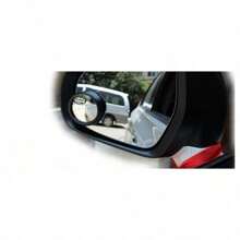1PC 360 HD Wide Angle Blind Spot Mirror For Car - Round Rearview Anti-Glare Accessories, Eliminate Blind Spots For Safe Driving, Parking & Lane Changing - Universal Fit