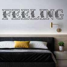 1 pieza Cartel de metal con Flor y Letra, Combinación personalizada de nombres, letras iniciales y palabras, Decoración de pared de arte de metal, Decoración DIY de fondo de boda, Regalo para el hogar