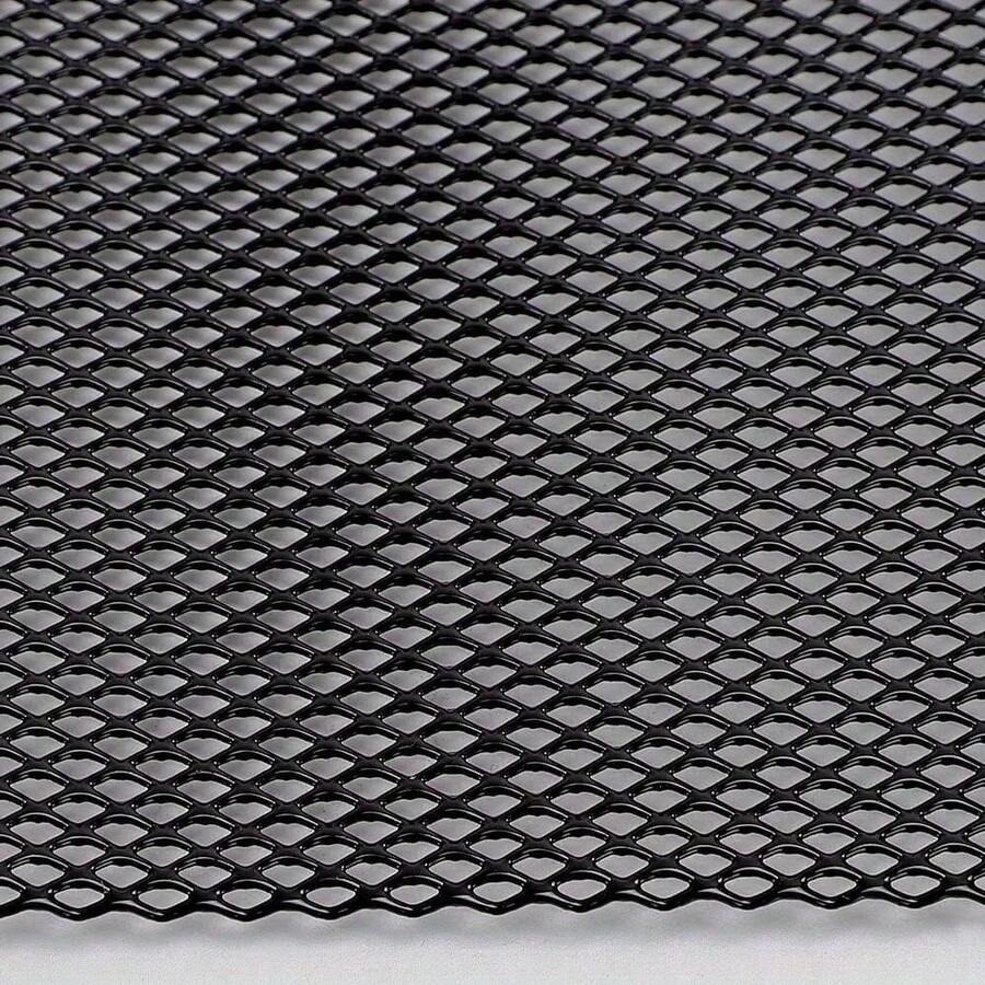 Universal Honeycomb Mesh Black Car Bumper Grill Net Vent Racing Grille - Black - View 1