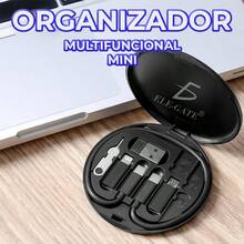 Organizador de cables de datos compacto - Blanco - Ver 2