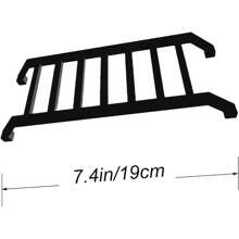 Widdle Wadder Ladder, A Little Ladder Magnet For Car That Can Be Installed On Multiple Surfaces, Suitable For Cars,  Refrigerators,  Dishwashers,  Rack And More Black