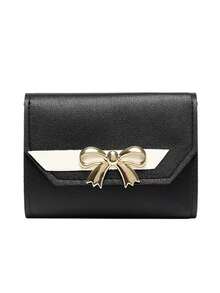 1 件/2 件时尚撞色 PU 手提包，优雅单肩包，甜美蝴蝶结钱包，适合女士，可调节肩带适合日常使用，手提、单肩、斜挎，用途广泛 - 彩色 - 查看 21