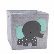 Felt Storage Baskets, Household Daily Desktop Storage And Organization Boxes, Snack, Toy, Dirty Clothes And Sundries Storage Baskets - Multicolor - View 7