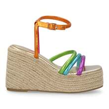 shoes&blues.es Women Platforms & Wedge Sandals - Multicolor - View 3