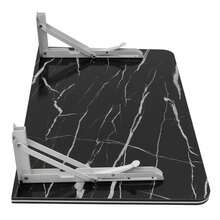 YUNRUX Folding Tables - Black - View 7