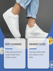 jakehoe Shoe Cleaning Paste - Designed For Deep Cleaning, The Portable Cleaning Paste Can Quickly Remove Stubborn Stains And Brighten Sneakers And White Shoes.