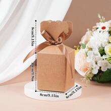 10pcs Custom Gift Boxes, Personalized Packaging, Petal Paper Boxes, Candy Boxes, Suitable For Candle Cup Packaging, Delicate Small Gift Boxes, Suitable For Wedding, Birthday, Souvenir Gifts, Small Product Packaging
