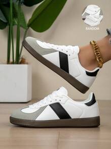 2025 Neue Damen Komfort Geh-Sneaker mit Schnürung in Rot, Vintage vielseitige atmungsaktive leichte Laufschuhe, speziell für den grenzüberschreitenden E-Commerce
