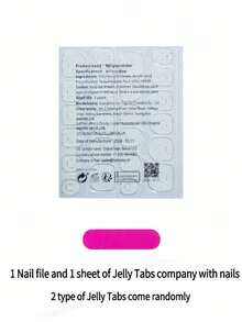 24 件长方形粉色法式 3D 花朵水钻按压指甲，配果冻胶和指甲锉，优雅裸色渐变假指甲套装，手工花卉装饰，适合女士女孩派对日常美甲用品 - 粉色 - 查看 9