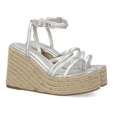 shoes&blues.es Women Platforms & Wedge Sandals - Bạc - Xem 1