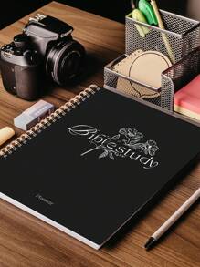 1pc Bible Study Journal Notebook, 52-Week S.O.A.P Method Bible Study Guide, Daily Prayer Journal Church Note Taking Faith Gifts For Women & Men, Office School Supplies Friends Gift Back To School Supplies