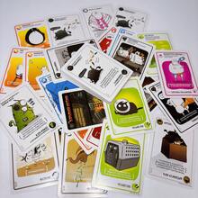 1 套爆炸猫卡牌游戏，包含 56 张卡牌，适合 2-5 名玩家，战略棋盘游戏，适合家庭娱乐、朋友聚会、节日礼物