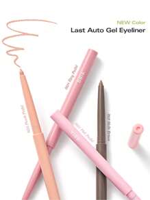 Bbia BBIA Last Auto Gel Eyeliner 24 ROSY PASTEL, Eyeliner Gel Pencil, Easy Drawing With Quick Dry, Long-Wearing, Ultra-Smooth, Smudge-Proof, Shadow & Glitter Eye Liner, Lip Liner, Contour Pen, Korea Eye Makeup, K-Beauty, Korean Makeup, 0.3g/0.01oz