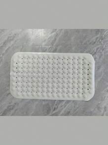 Alfombra de baño extra larga con ventosas, alfombra de baño antideslizante y lavable, alfombra de ducha con masaje para los pies y orificios de drenaje, suave y cómoda, material de PVC adecuado para el hogar, el hotel y los viajes en coche, disponible en varios colores, accesorios de baño ideales. Decoración de otoño para el baño, vuelta al cole