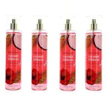 Coconut Hibiscus By Bodycology, 4 Pack 8 Oz Fragrance Mist Sweet, Floral, And Refreshing, Feminine And Uplifting Perfect Gift For Women, Girlfriend, Mother Suitable For Everyday Wear, Dates, Parties, Holidays, And Special Occasions - Clear - View 2