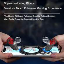 Najnowszy rękaw na palce do gry Dragon Series, fajny rękaw na palce z włókna węglowego ze wzorem smoka, oddychający rękaw na palce do gry, aby poprawić komfort i precyzję, 24-godzinna skuteczna rękawica na palce do gry w telefon zaprojektowana dla graczy - Wielokolorowe - Zobacz 4