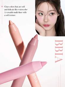 Bbia BBIA Last Auto Gel Eyeliner 24 ROSY PASTEL, Eyeliner Gel Pencil, Easy Drawing With Quick Dry, Long-Wearing, Ultra-Smooth, Smudge-Proof, Shadow & Glitter Eye Liner, Lip Liner, Contour Pen, Korea Eye Makeup, K-Beauty, Korean Makeup, 0.3g/0.01oz