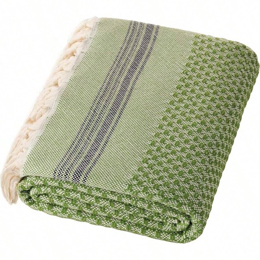 DEMMEX - Toalla turca de baño y playa de micro gofres,% algodón certificado Oeko-TEX, de lujo, ultra suave, de secado rápido, ligera, toalla de baño de algodón, textura de burbujas de algodón - Caqui negro - Ver 1