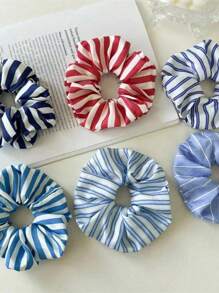 1/3/6 Minimalist Striped Hair Bands, Simple Party Casual Hair Bands Ponytail Clips, Holiday Gift Hair Accessories, Polyester, Hair Accessories, Hair Bands, Bow Accessories, Hair Tie ,Hair Accessories, Ponytail Holders, Hair Elastics, Hair Rubber Bands , Scrunchies