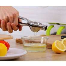 Exprimidor manual de acero inoxidable, exprimidor manual de limón, extractor de jugo de naranja, herramienta para hacer jugo de fruta en casa, 1 pieza