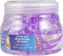 Fresh Step Litter Box Deodorizing Gel Beads In Soothing Lavender Scent - Air Freshener Bead Deodorizer For Pet Smells From Litter Box - Pet Odor Eliminating, 12 Oz - 12 Ounce (Pack Of 1) - View 2