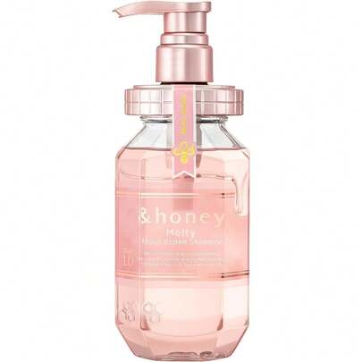  &Honey Melty Moist Repair Shampoo 1.0 "Honey Swell Care For Adjusting Swells And Curls" 15.4 Fl Oz (440 Ml)