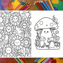 Libro para colorear de 22 páginas con papel extra grueso, con diseños adorables de animales fáciles de colorear, ideal para entusiastas del arte y como terapia de relajación, excelente regalo para amigos, parejas y familiares, perfecto para el Día de San Valentín y otras celebraciones.