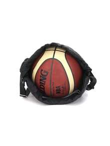 Basketball Bag, Swimming Bag, Dry Wet Separation Women's Storage Bag, Sports Backpack, Training And Fitness Drawstring Backpack - 黑色 - 查看 5