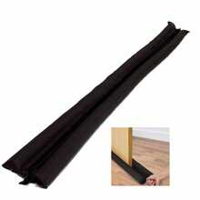 Protetor Veda Porta Duplo 80CM Contra Insetos e Poeira - Multicolorido - Visão 4