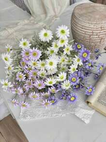 1 قطعة من زهور الكوزموس الصناعية للمس الحقيقي - ديكور منزلي فاخر وبوهيمي بطول 17 بوصة ، زنابق اصطناعية لتنسيق طاولة القهوة ، ديكور منزلي مثالي ، ترتيب زهري لا يتلاشى ، هدية ديكورية مميزة