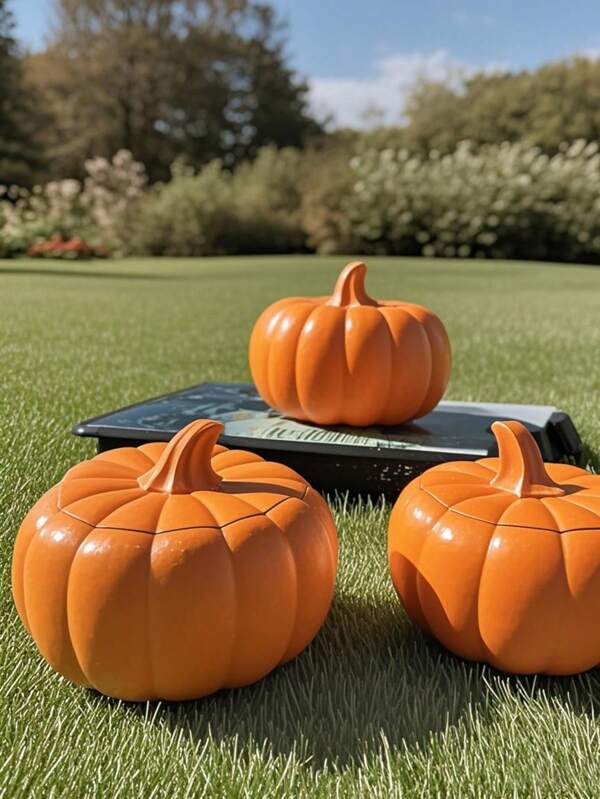 1 pieza Molde de silicona con forma de calabaza - Contenedor práctico para uso doméstico, adecuado para entusiastas del arte manual y maestros del arte manual para hacer frascos de almacenamiento prácticos para el hogar y decoraciones DIY.