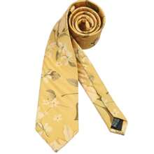 Artistic Jacquard Floral Neck Ties Cravat Ascots Oil Painting Tie Bowknot Gravatas Wedding Necktie Gentleman Party Unisex Cosplay