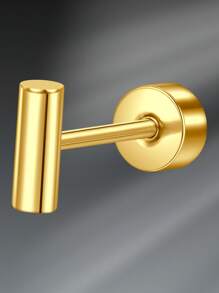 CIZME Pendientes de tuerca de acero inoxidable de 16/20 calibres para cartílago, hélice, piercings, anillos para la nariz, aro para el septum, anillos para el labio, pendientes de espalda plana para mujeres