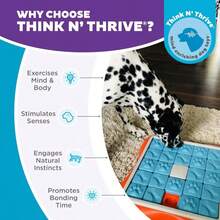 Outward Hound By Nina Ottosson Challenge Slider Treat Puzzle Enrichment Toy, Level 3 Advanced, Multicolored - Thanh trượt thử thách (Cam, Xanh lam) - Xem 8