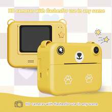 Youngsters Instant Print Digital Camera - Includes Printer Paper, USB Charging, Action/Portrait Modes, Music & Games - Ideal For Selfies, Perfect Christmas Or Birthday Gift - Portable Camera